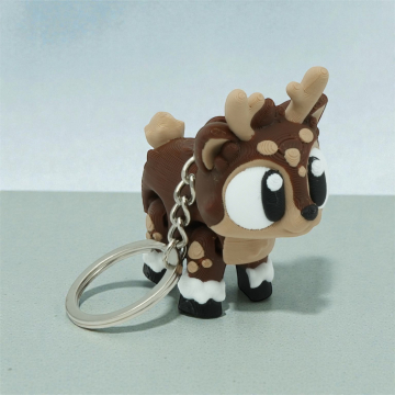 Christmas Reindeer keychain