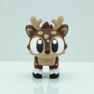 Christmas Reindeer movable figure minimals
