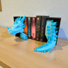 Crystal Dragon Head with eye and Tail - Book Nook