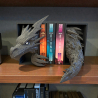 Lightning Dragon Head with eye and Tail - Book Nook
