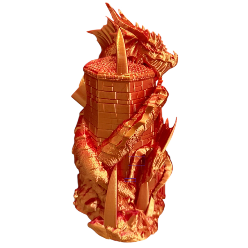 Outlet Wieża pięciu smoczych głów - wieża do kości - FatesEnd Tiamat Dice Tower