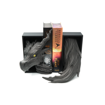 Shadow Dragon Head with eye and Tail - Book Nook