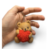 Heart Blossom Bear keychain