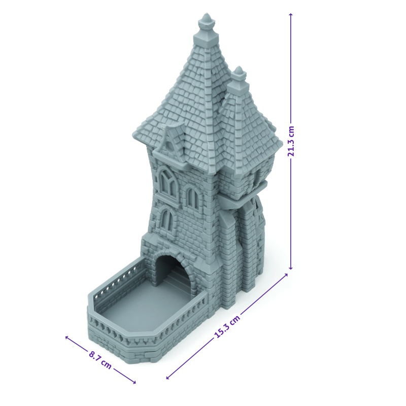 Mroczna warta wieża do kości - Grimwatch Dice Tower