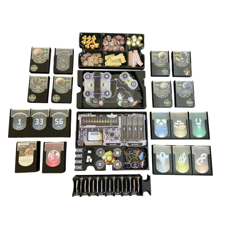 Insert Star Wars Outer Rim Insert / Organizer - Fits Unfinished Business Expansion