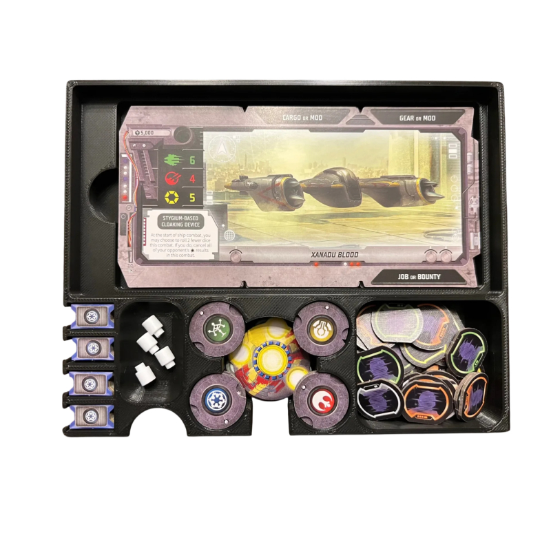 Insert Star Wars Outer Rim Insert / Organizer - Fits Unfinished Business Expansion