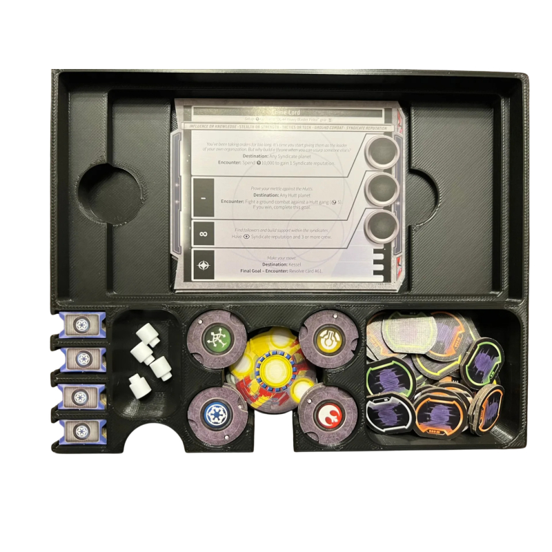 Insert Star Wars Outer Rim Insert / Organizer - Fits Unfinished Business Expansion