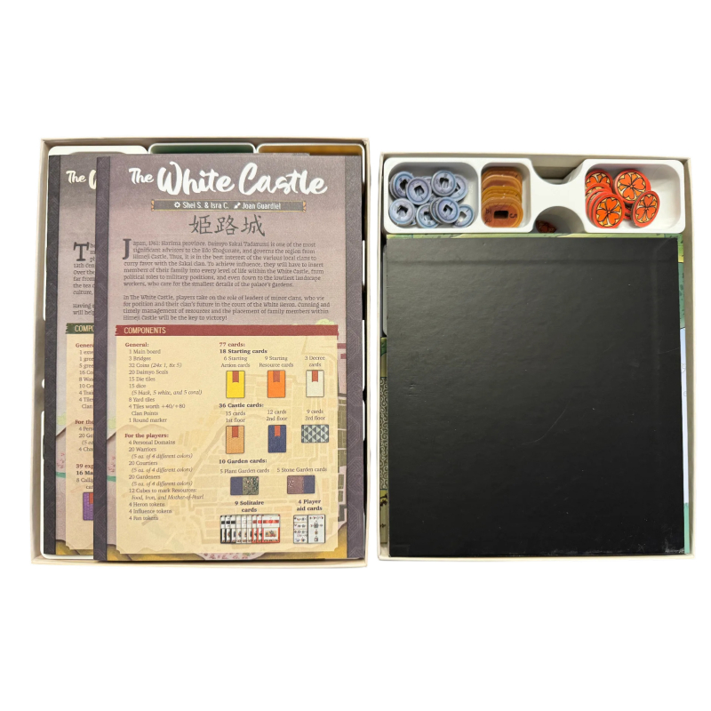 Insert Biały zamek  + dodatek (Matcha)