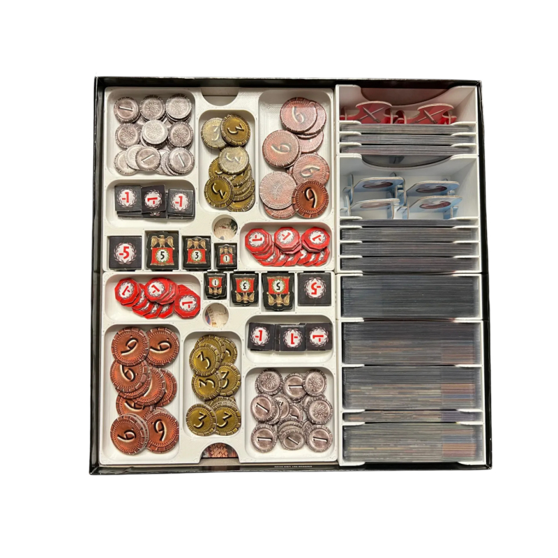 Insert 7 Wonders (Second Edition) Insert / Organizer - Fits Leaders, Cities, and Armada in Base Box