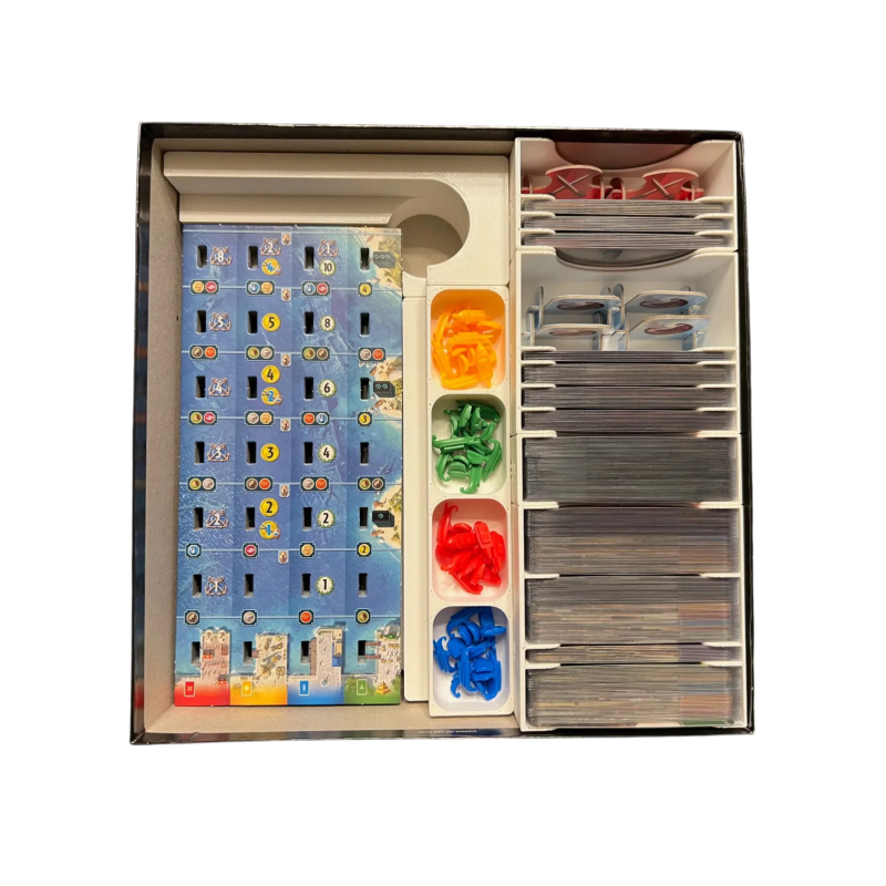 Insert 7 Wonders (Second Edition) Insert / Organizer - Fits Leaders, Cities, and Armada in Base Box