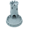 Zamkowa wieża do kości z dice tray - Dice Tower with Tray