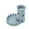 Zamkowa wieża do kości z dice tray - Dice Tower with Tray