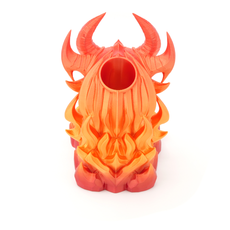 Płomienna czaszka - wieża do kości - Doomforge Dice Tower