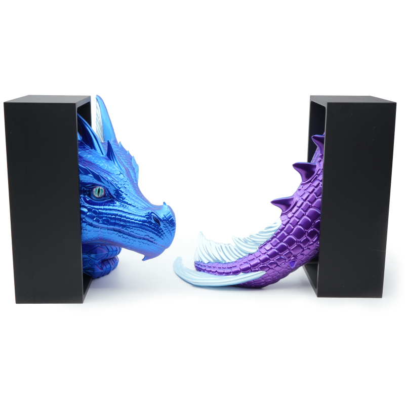 Sea Dragon Head with eye and Tail - Book Nook