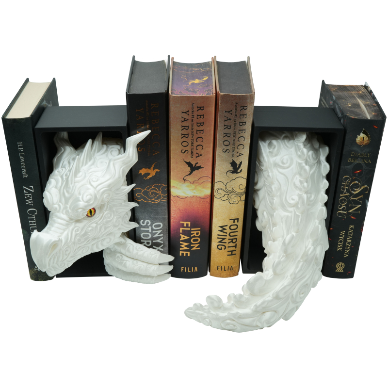 Cloud Dragon Head with eye and Tail - Book Nook