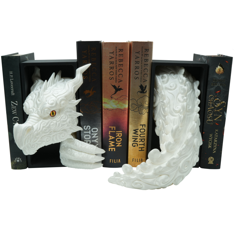 Cloud Dragon Head with eye and Tail - Book Nook