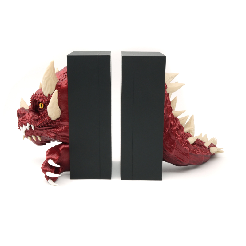 Dragon Head with eye and Tail - Book Nook PREMIUM V2