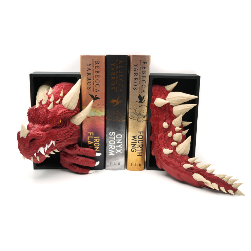 Dragon Head with eye and Tail - Book Nook PREMIUM V2