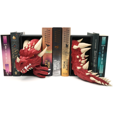 Dragon Head with eye and Tail - Book Nook PREMIUM V2