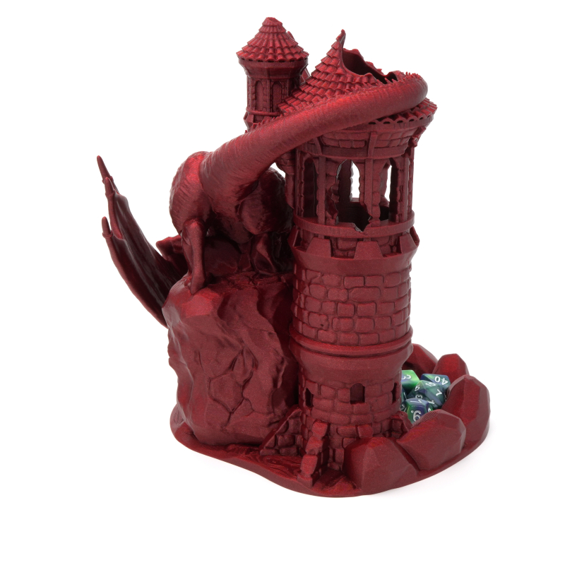 Wieża strażnicza ze smokiem - wieża do kości - The Watchtower Dice Tower - Mythic Roll