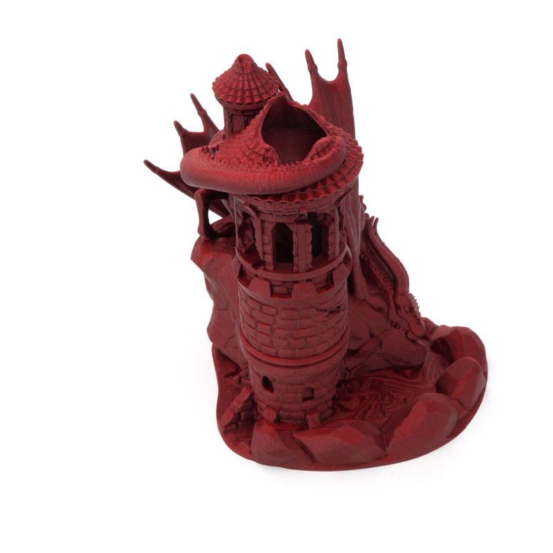 Wieża strażnicza ze smokiem - wieża do kości - The Watchtower Dice Tower - Mythic Roll