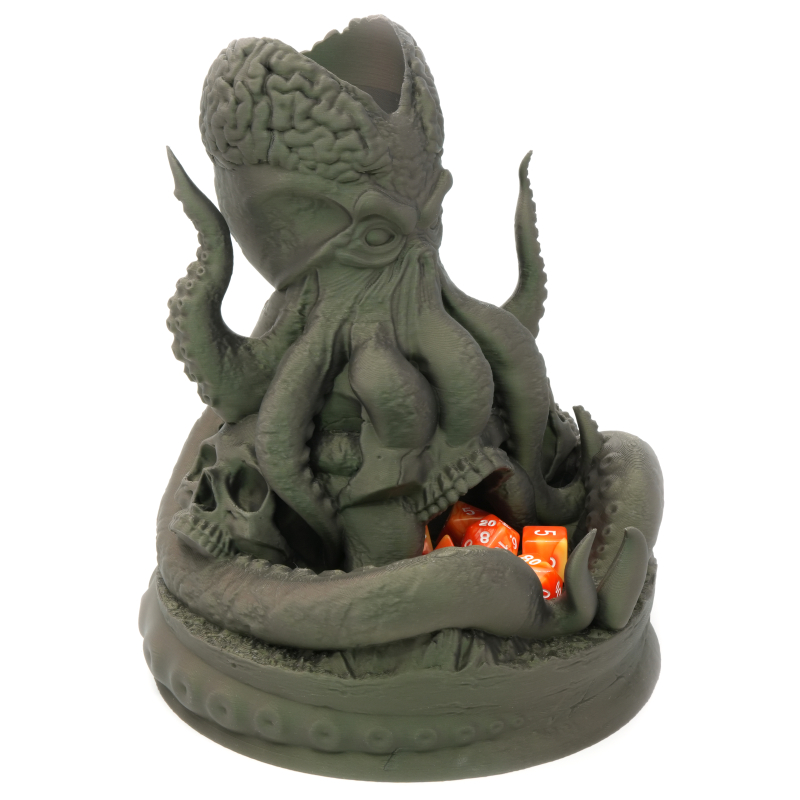Ośmiornica zagłady - wieża do kości - Defy Evil Octopus Skull - DIce Tower