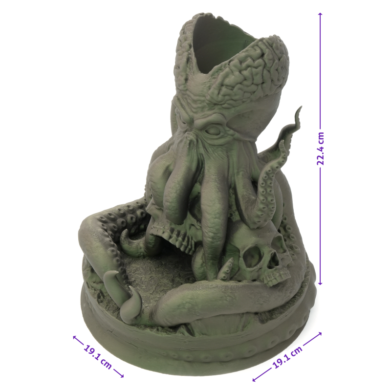 Ośmiornica zagłady - wieża do kości - Defy Evil Octopus Skull - DIce Tower