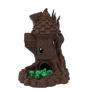Domek czarodzieja duża wieża do kości - Dice Tower