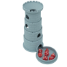Składana starożytna wieża do kości - Dice Tower