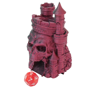 Zamek czaszki - malutka wieża do kości - FatesEnd Skull Citadel TinyTowers Dice Tower