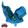 Wrak - zatopiony statek piracki - wieża do kości - FatesEnd Sunken Pirate Shipe Dice Tower