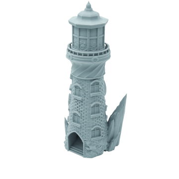 Latarnia - malutka wieża do kości - FatesEnd Lighthouse TinyTowers Dice Tower